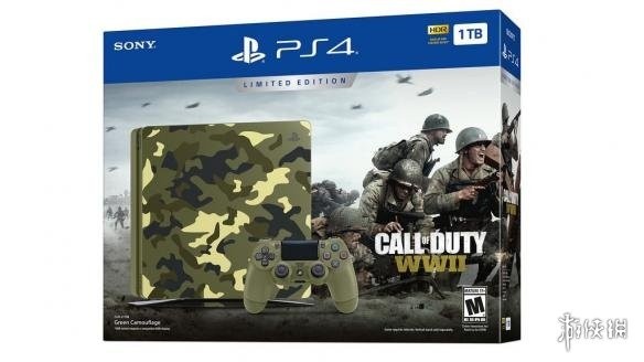使命召唤14，二战限定版PS4迷彩外壳细节曝光，售价300美元！